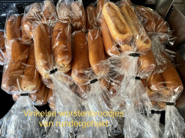 Worstenbroodjes van rundsvlees